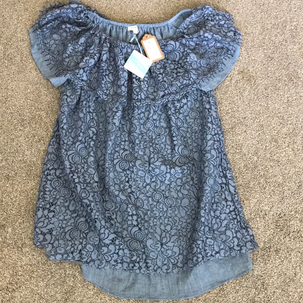 Umgee Women’s Off Shoulder Lace Dress